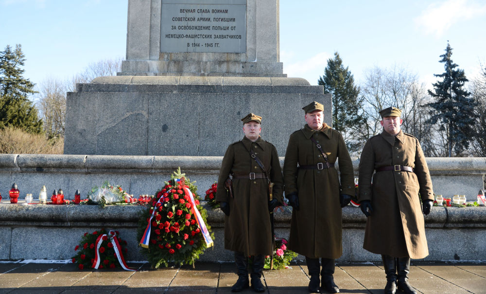 Памятные мероприятия по случаю 77-й годовщины освобождения Варшавы, 17 января 2022 года