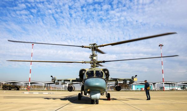 Боевой разведывательно-ударный вертолет Ка-52 "Аллигатор"