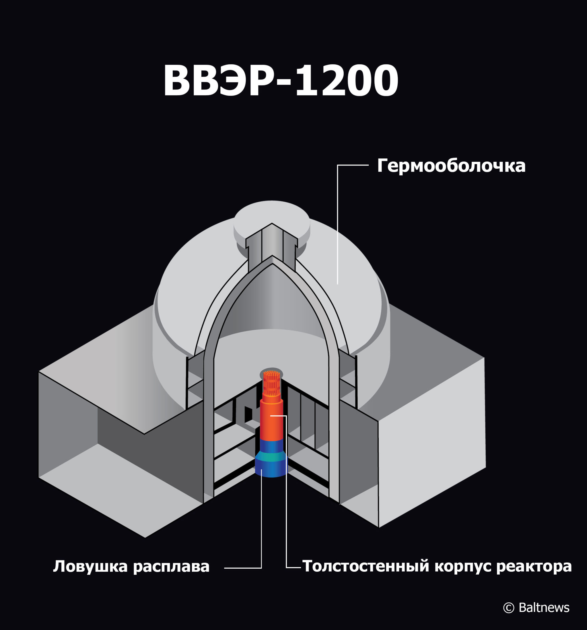 Схема реактора БелАЭС