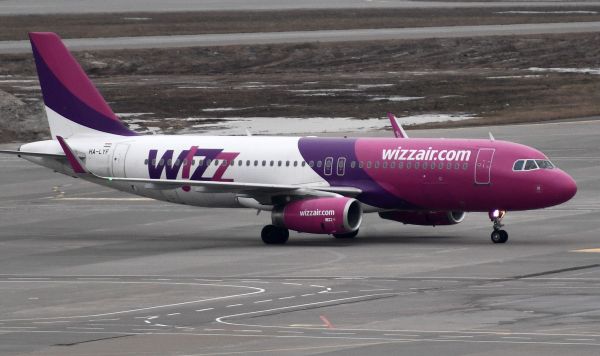 Самолет авиакомпании Wizz Air