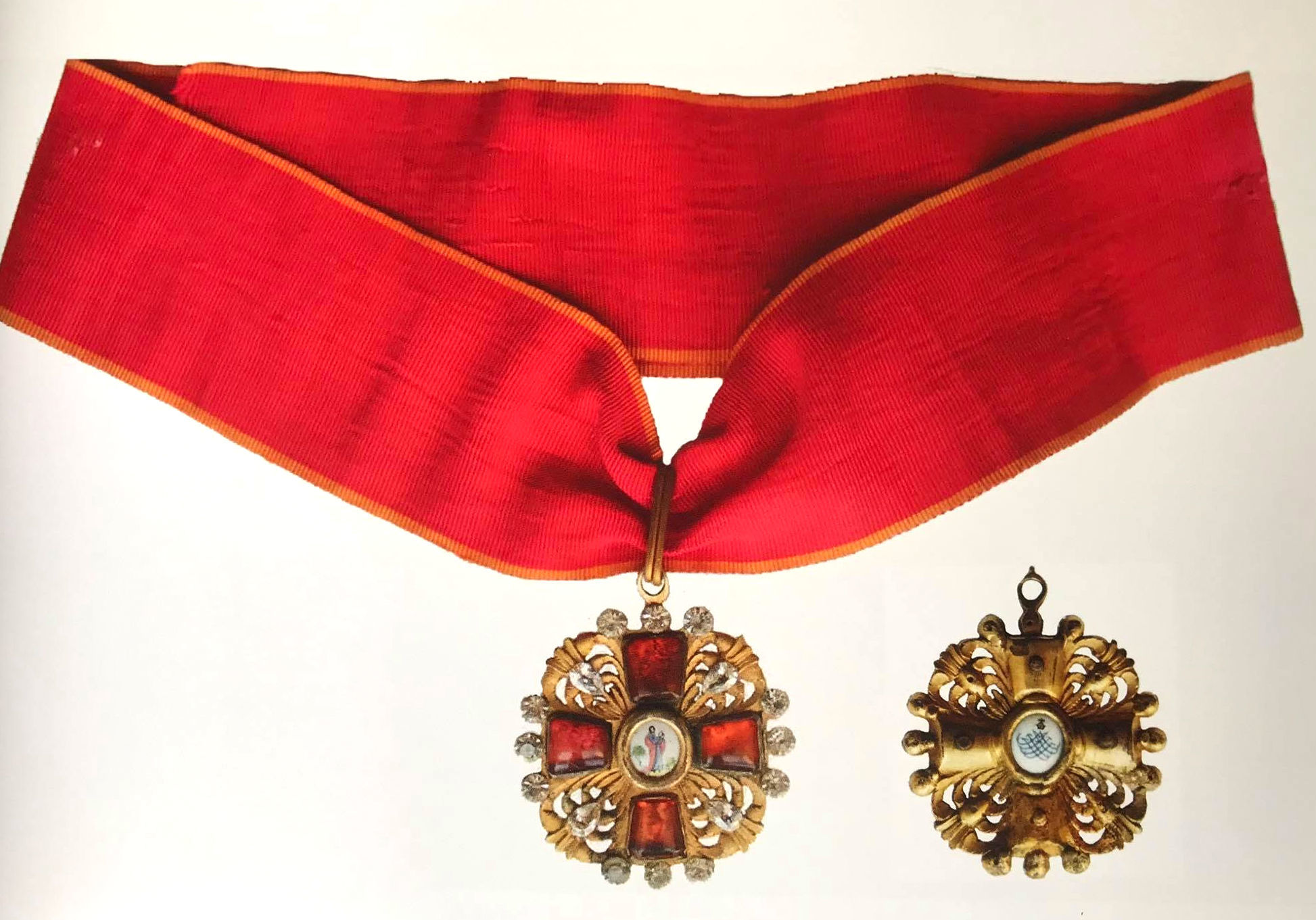 Знак Ордена Святой Анны 2-го класса Знак Ордена Святой Анны 2-го класса