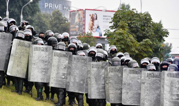 Акции протеста в Минске