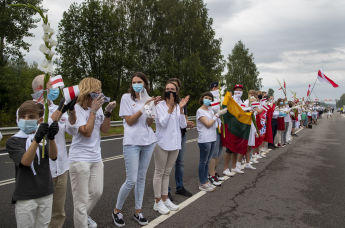 Акция "Путь свободы" в Литве