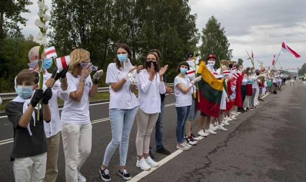 Акция "Путь свободы" в Литве