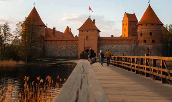 Островной замок в Тракай, Литва