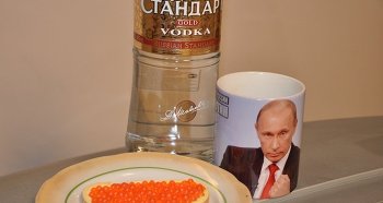 Водка, икра, Путин