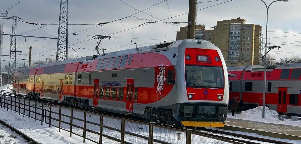 Поезд. литовские железные дороги