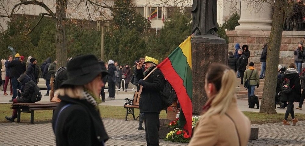 Митинг в Вильнюсе 