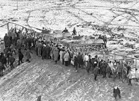 Танки у телецентра в Вильнюсе, 14 января 1991 года