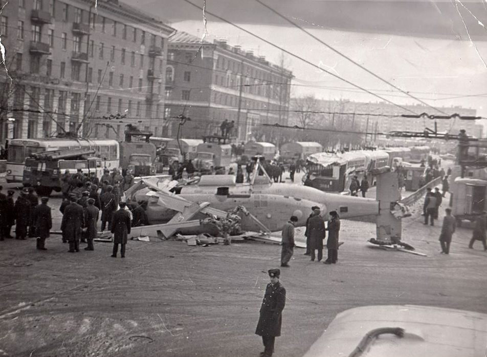 Аварийная посадка Ка-27 на площади Восстания в Казани,  26 ноября 1980 года