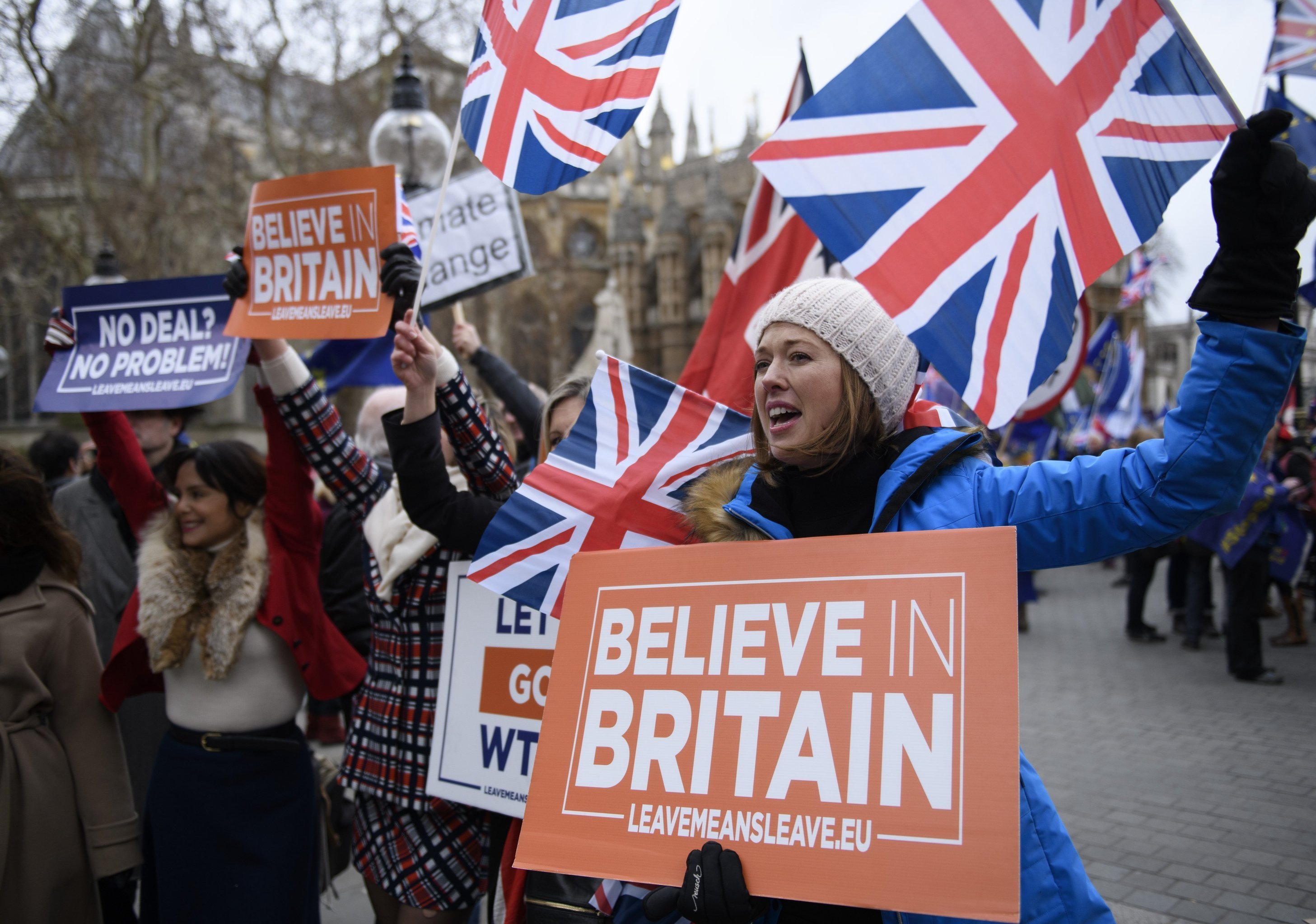 Акция против Brexit в Лондоне