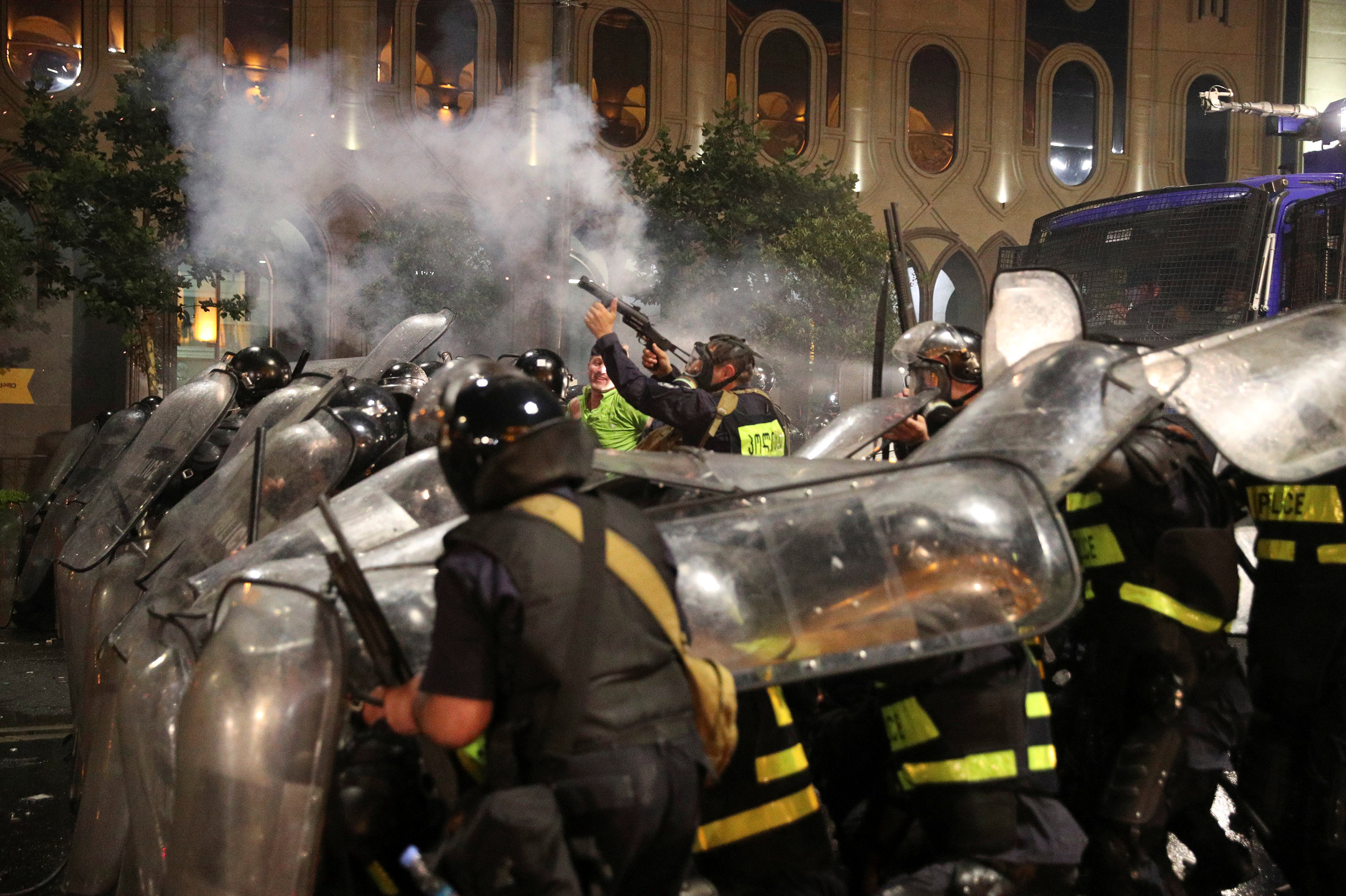 Акции протеста в Тбилиси, Грузия, 21 июня 2019 года